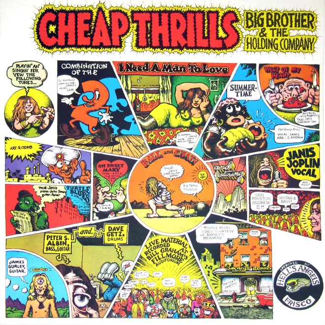 Big Brother and the Holding Company - Cheap Thrills Album Artwork