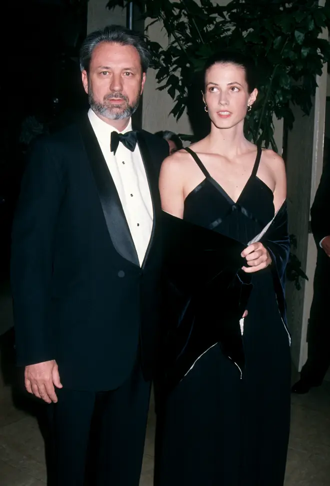 Mike Nesmith and third wife Victoria in 1993