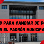 Proceso para cambiar de domicilio en el padrón municipal
