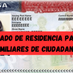 Visado de residencia para familiares de ciudadanos