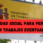 Seguridad Social para personas con trabajos eventuales