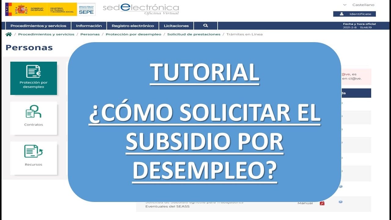 Cómo acceder a prestaciones por desempleo