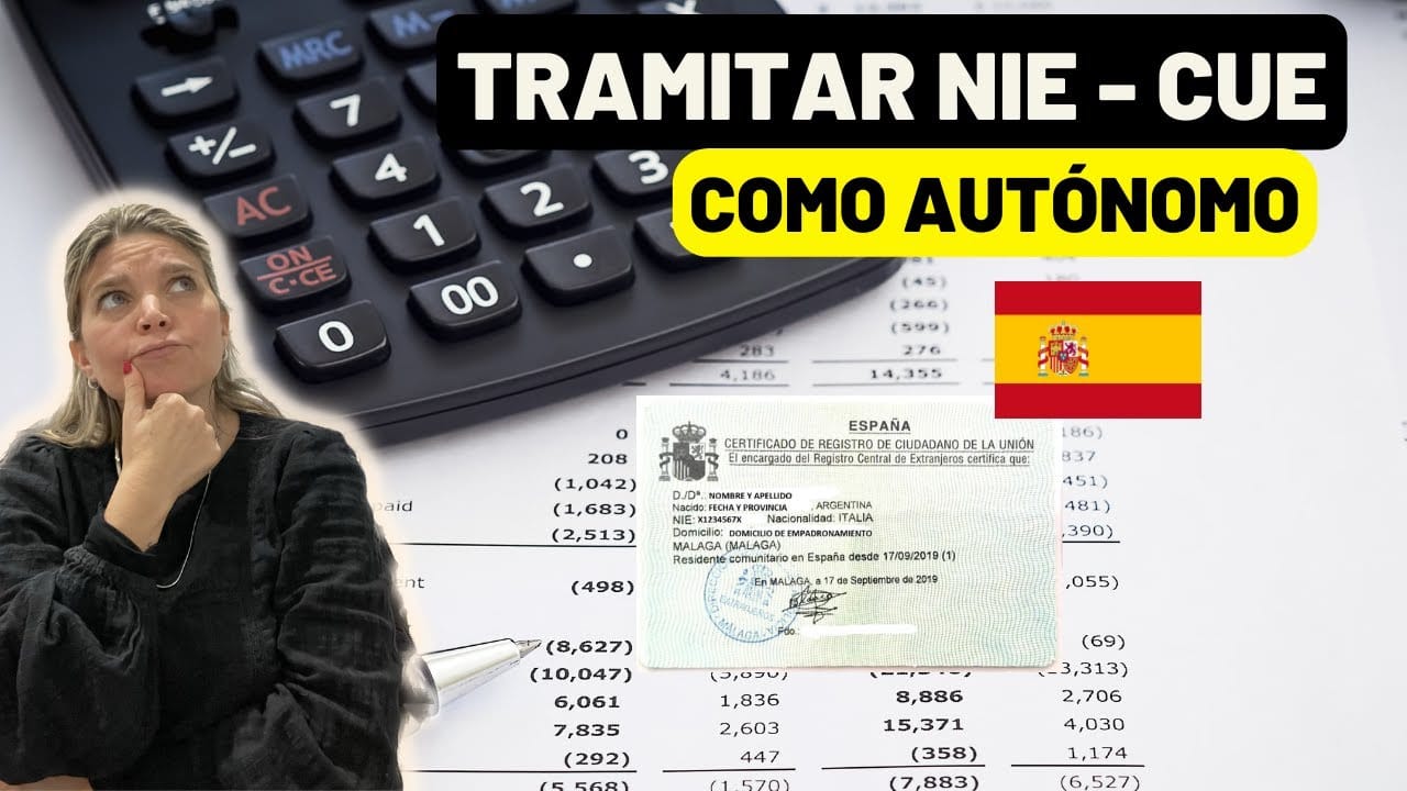 Cómo obtener el NIE siendo trabajador autónomo