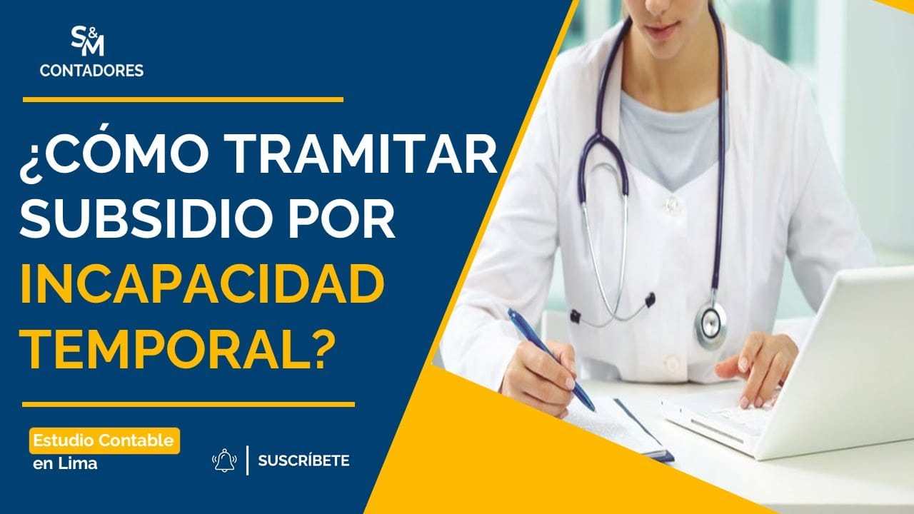Cómo tramitar subsidios por incapacidad temporal