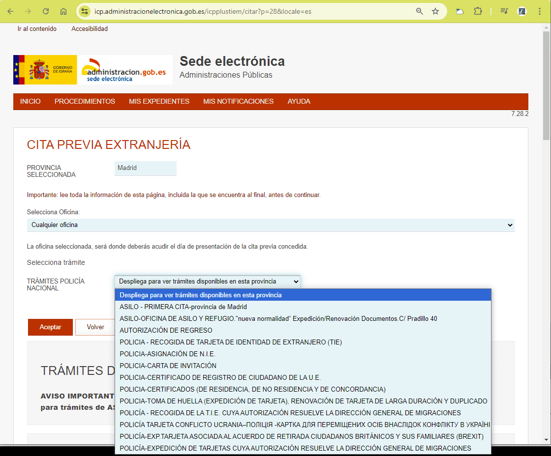 Documentación para renovar el NIE en extranjería