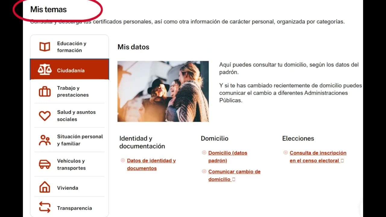 Pasos para cambiar de residencia en el padrón