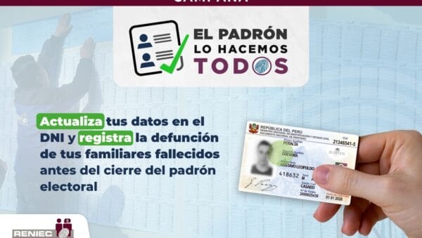 registro en el padron para nuevas familias