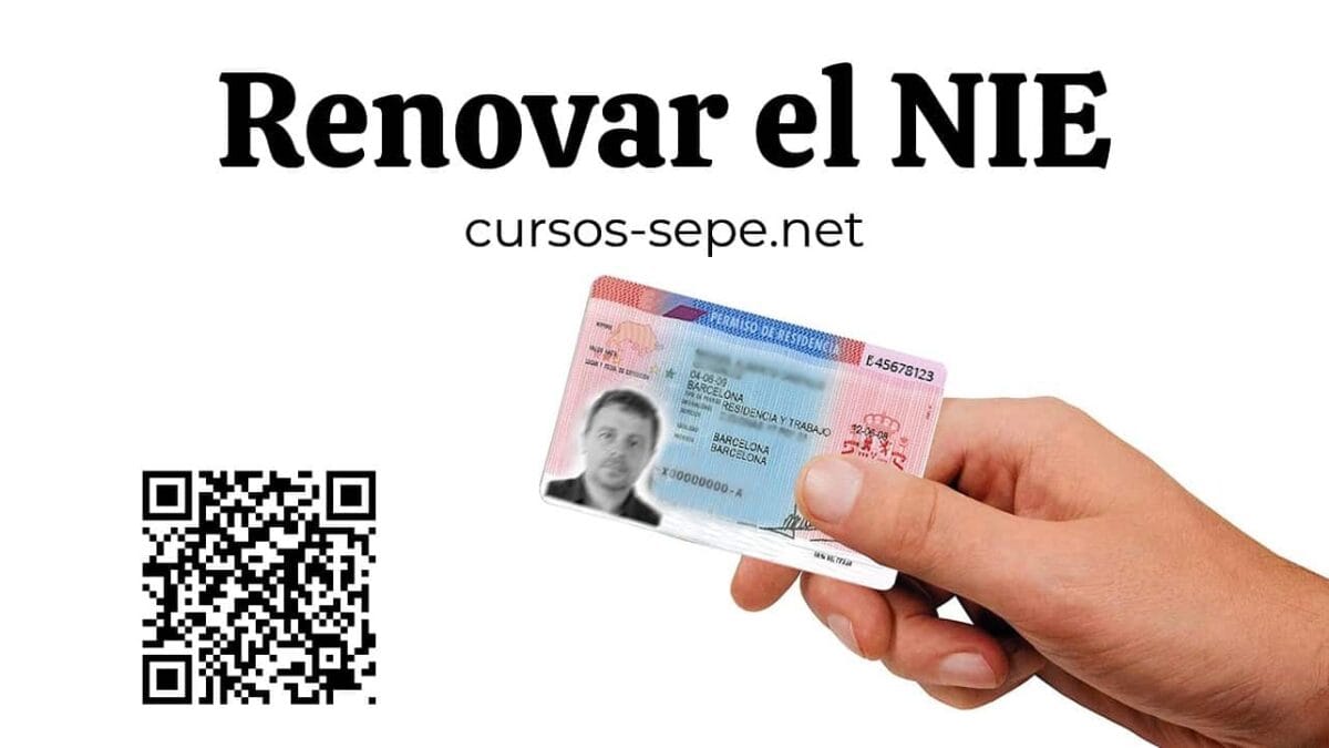 Renovar el NIE tras la caducidad