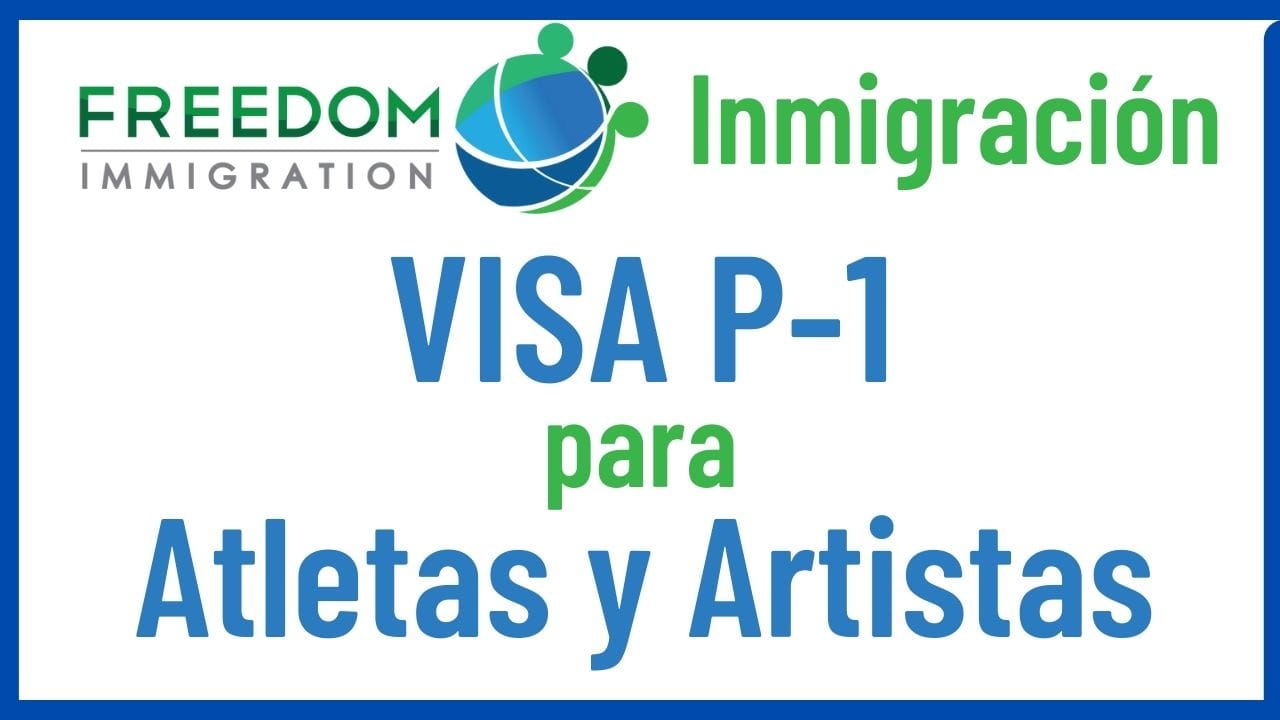 Requisitos para visados de artistas y deportistas