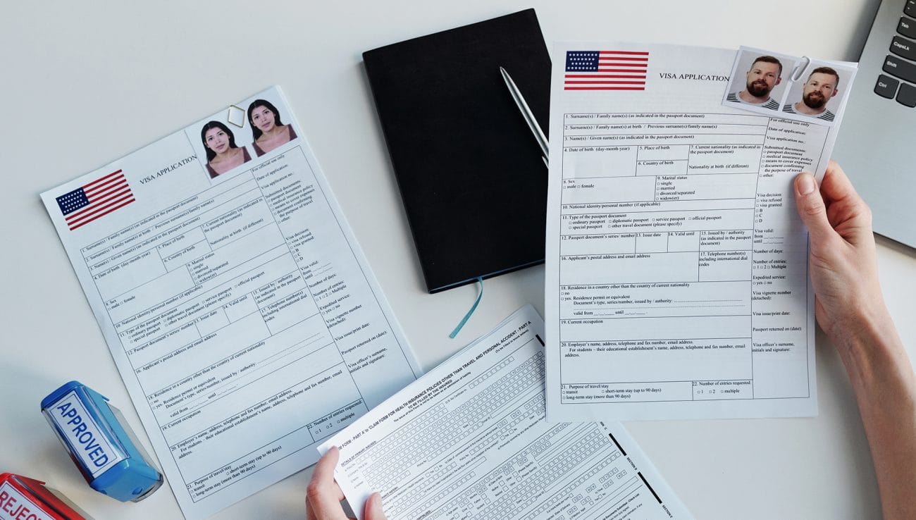Requisitos para visados de corta duración